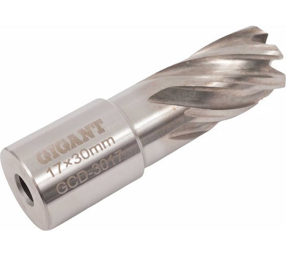 Сверло корончатое, HSS, L=30 мм, d=13 мм Gigant GCD-3013