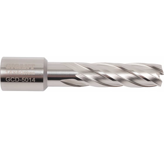 Сверло корончатое HSS, L=50 мм, d=14 мм Gigant GCD-5014