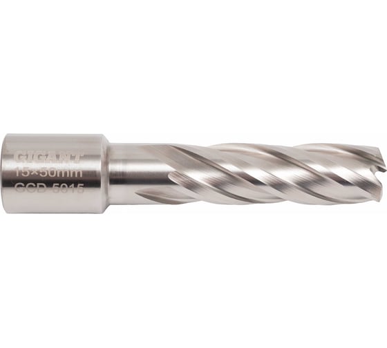 Сверло корончатое HSS, L=50 мм, d=15 мм Gigant GCD-5015