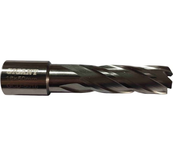Сверло корончатое HSS, L=50 мм, d=16 мм Gigant GCD-5016