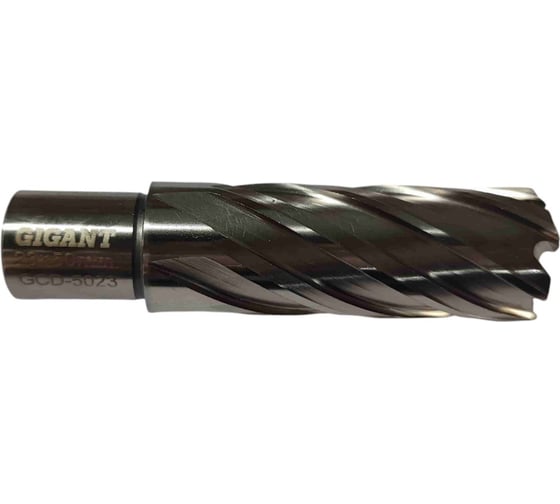Сверло корончатое HSS, L=50 мм, d=23 мм Gigant GCD-5023 1
