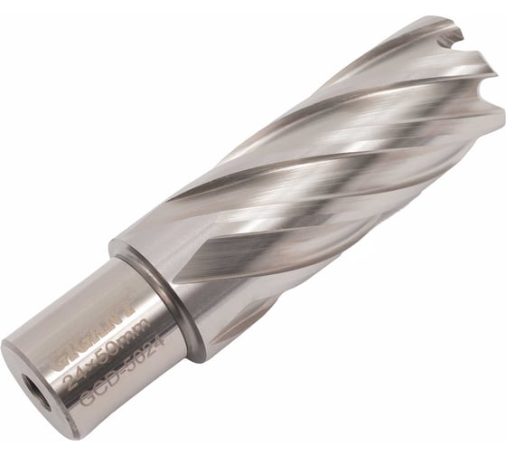 Сверло корончатое HSS, L=50 мм, d=24 мм Gigant GCD-5024