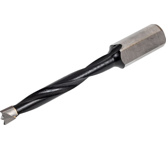 Сверло для глухих отверстий KWS HW 6х43х70 мм, Z=2, R K6 4040-01003-A0670R