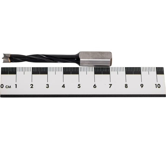 Сверло для глухих отверстий KWS HW 6х43х70 мм, Z=2, R K6 4040-01003-A0670R