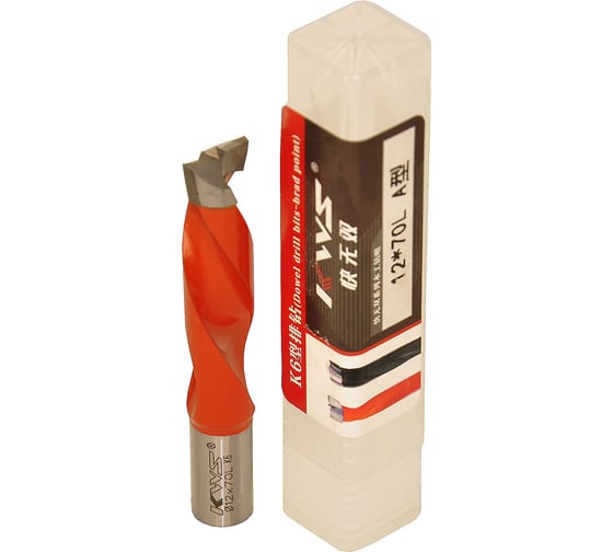 Сверло для глухих отверстий KWS HW 12х43х70 мм, Z=2, L K6 4040-01003-A1270L 1
