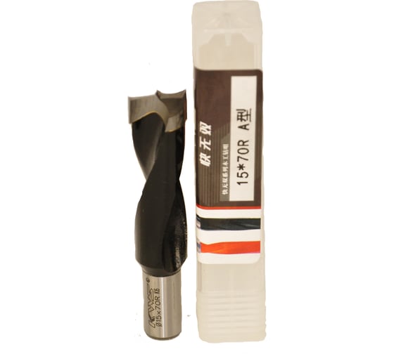 Сверло для глухих отверстий KWS HW 15х43х70 мм, Z=2, R K6 4040-01003-A1570R 1