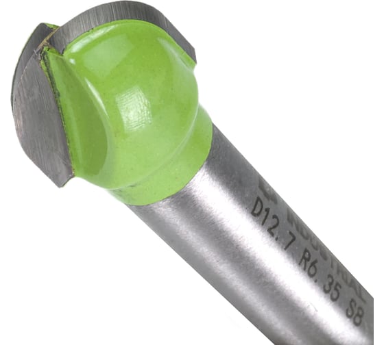 Фреза пазовая полукруглая (галтельная) 12,7x9,5 мм S=8 мм Z=2 Diamond Industrial DIDFRU81295