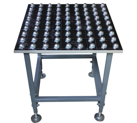 Шариковый стол ООО СЗЦМ 500x500, H-650-1100, 64 шар, г/п 400кг, 00-00006969