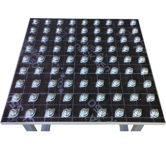 Шариковый стол ООО СЗЦМ 500x500, H-650-1100, 64 шар, г/п 400кг, 00-00006969
