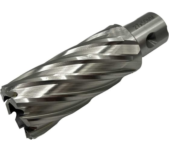 Сверло корончатое TORNERI 27х50 мм, HSS, Universal / Weldon 19 Т023640