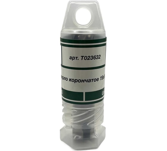 Сверло корончатое TORNERI 19х50 мм, HSS, Universal / Weldon 19 Т023632
