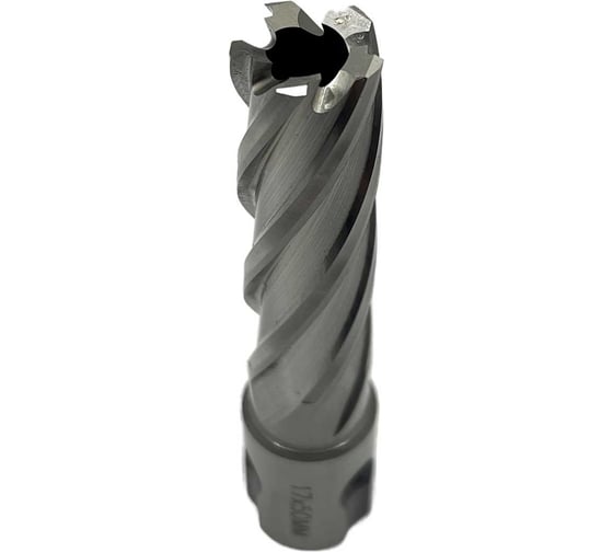 Сверло корончатое TORNERI 17х50 мм, HSS, Universal / Weldon 19 Т023630