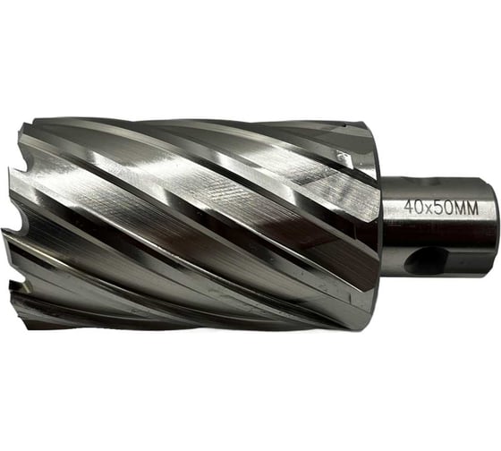 Сверло корончатое TORNERI 40х50 мм, HSS, Universal / Weldon 19 Т023647