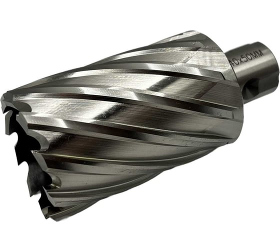 Сверло корончатое TORNERI 40х50 мм, HSS, Universal / Weldon 19 Т023647