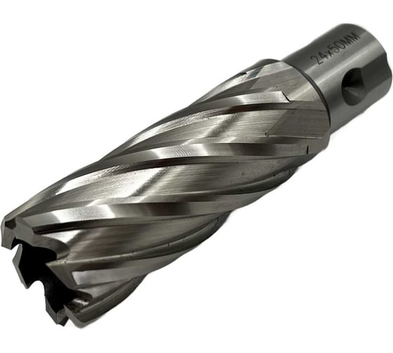 Сверло корончатое TORNERI 24х50 мм, HSS, Universal / Weldon 19 Т023637