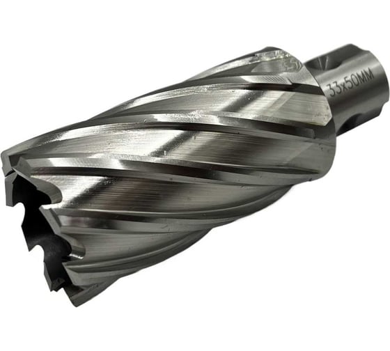 Сверло корончатое TORNERI 33х50 мм, HSS, Universal / Weldon 19 Т023644