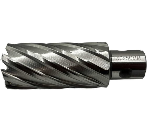 Сверло корончатое TORNERI 30х50 мм, HSS, Universal / Weldon 19 Т023642