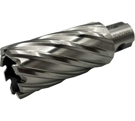 Сверло корончатое TORNERI 30х50 мм, HSS, Universal / Weldon 19 Т023642
