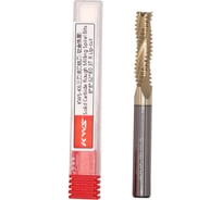 Фреза спиральная черновая (стружка вверх) KWS 8х8х32х80 Z3 RH Golden Coating RFG1B0001