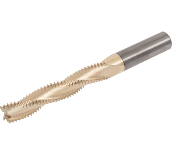 Фреза спиральная черновая (стружка вверх) KWS 12х12х62х110 Z3 RH Golden Coating RFK1B0007 1