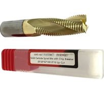 Фреза спиральная черновая (стружка вверх) KWS 20х20х52х100 Z3 RH Golden Coating 4093-04007-630814473