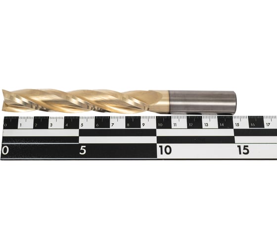 Фреза спиральная чистовая (стружка вверх) KWS 16х16х95х150 Z3 RH Golden Coating 4093-04007-99996749