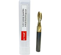 Фреза спиральная чистовая (стружка вверх) KWS 8х8х22х70 Z2 RH Golden Coating 4093-020ZZ-630819459