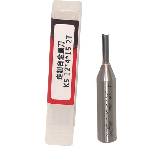 Фреза прямая KWS HW D=4mm, H=15, L=68, S=12, Z=2 4093-00150-99999293 1