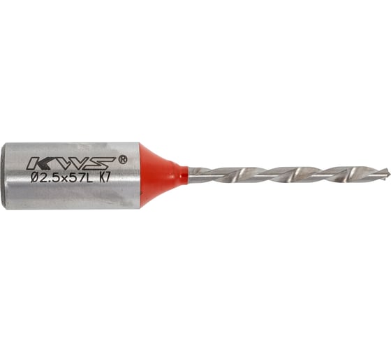 Сверло для глухих отверстий KWS 2.5х57 L Working Height 20 05955-99994121