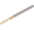 Фреза спиральная чистовая KWS (стружка вниз) 3*3*12*50 Z1 RH Golden Coating RFK1C0019 1