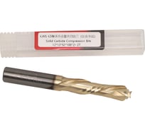 Фреза спиральная KWS двунаправленный рез 12х12х52х100 Z2+2 Golden Coating 4093-020F0-99984424