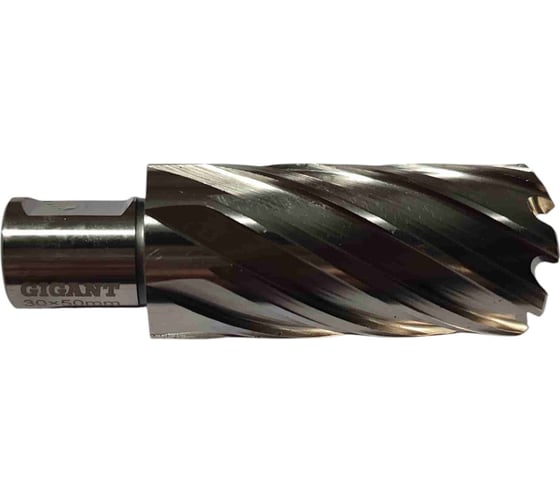 Сверло корончатое HSS, L=50 мм, d=30 мм Gigant GCD-5030