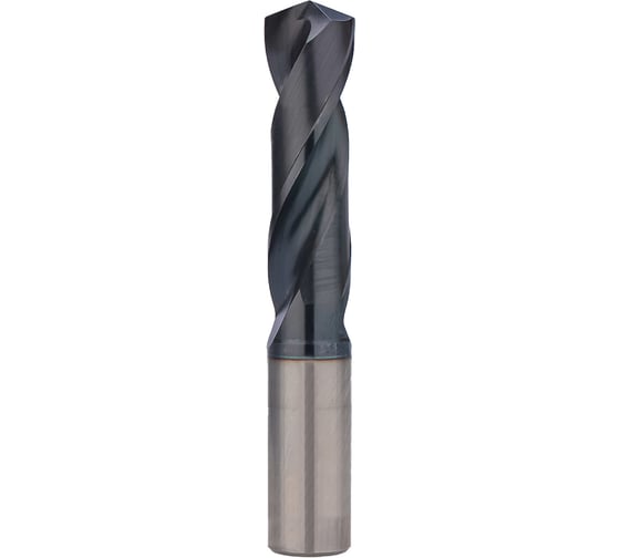 Сверло по металлу твердосплавное H-Tools 8.0x60/30мм VHM-AlTiN h8 140град 2010800060 1