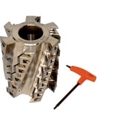 Фреза шейперная со спиральным располож. ножей KWS 15/37 (Z4) для черн. строг. 100х40хH120х6T K5+ 4051-03000-100401206T