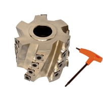 Фреза шейперная со спиральным располож. ножей KWS 15/30 (Z4) для чист. строг. 125х40хH100х6T K5+ 4051-02000-125401006T