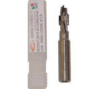 Фреза концевая алмазная Dorigo DA: Ø10x27x75 Z2+2 S=12x40 Z=6 H=3 RH P4D01.CCF06.301.R