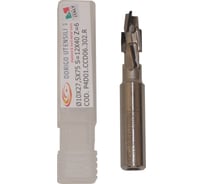 Фреза концевая алмазная Dorigo Нестинг DA: Ø10x27x75 Z2+2 S=12x40 Z=6 H=3 RH КОРПУС СПЕЦСТАЛЬ P4D01.CCD06.302.R