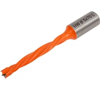 Сверло для глухих отверстий Dorigo HW Ø5x43x70 A.10x20 Z.2 LH 21050903