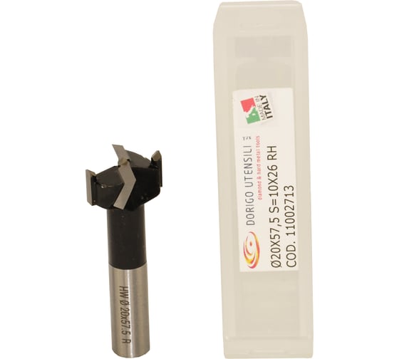Сверло чашечное Dorigo HW для станка 20x57.5, S=10x26, RH 11002713 1