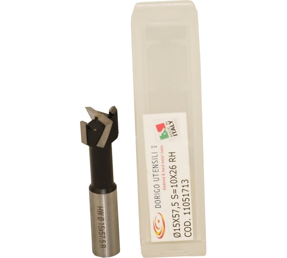 Сверло чашечное Dorigo HW для станка 15x57.5, S=10x26, RH 11051713