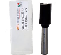 Фреза концевая пазовая Dorigo D=30.0 I=35.0 S=12.0 L=90.0 Z2+1 11003771