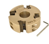 Головка фуговальная ILMA стальная для бланкетных ножей 122x40x40 Z=4 TRA122404