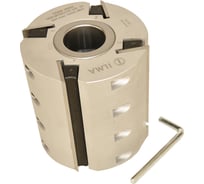 Головка фуговальная ILMA алюминиевая для строгальных ножей 125x130x40 Z=4 TPL1251304