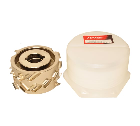Фреза фуговальная KWS PCD 100х30хH48хZ21 2R 50(2+5)х3 02000-50P100304821-2R50P
