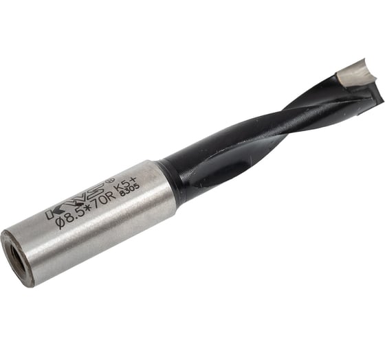 Сверло для глухих отверстий KWS HW Ø8.5х43х70 Z=2 R K5+ ZCG0AD341