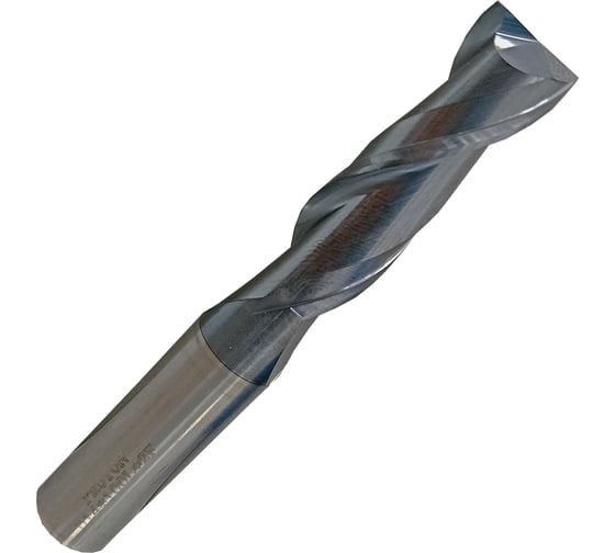 Фреза шпоночная ц/х PROTON 14х45х100 монолитная твердосплавная (HRC 45) Z=2 Т0000025658 1