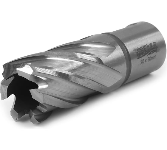 Корончатое сверло по металлу MESSER HSS 30L x 20 Weldon 19 19-32-020