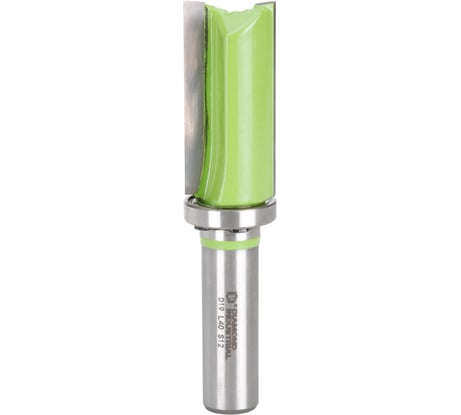 Фреза пазовая прямая (обгонная) с верхним подшипником 19x40 мм S=12 мм Z=2 Diamond Industrial DIDFRPP121940