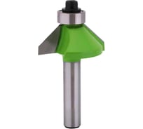 Фреза кромочная конусная с нижним подшипником 26.5x9.52 мм угол 45 S=8 мм Z=2 Diamond Industrial DIDFRKON82695