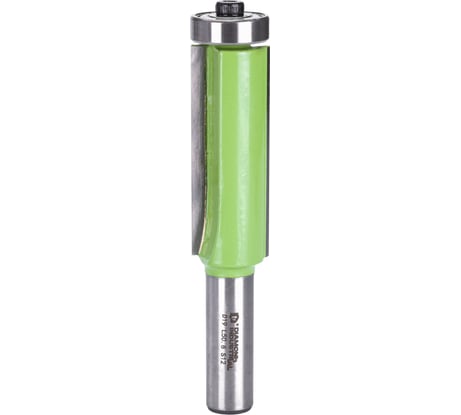 Фреза кромочная прямая (обгонная) с нижним подшипником 19x50,8 мм S=12 мм Z=2 Diamond Industrial DIDFROK121950